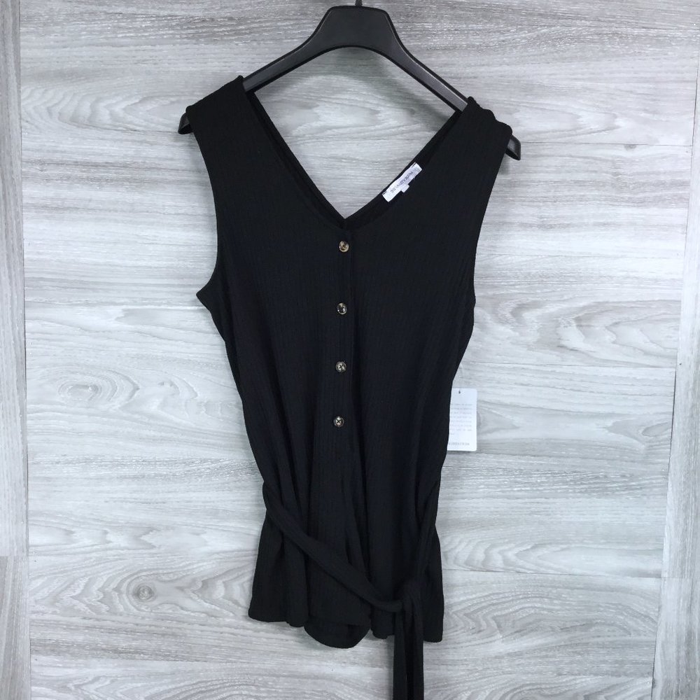 The Vanity Room Romper w/ Belt